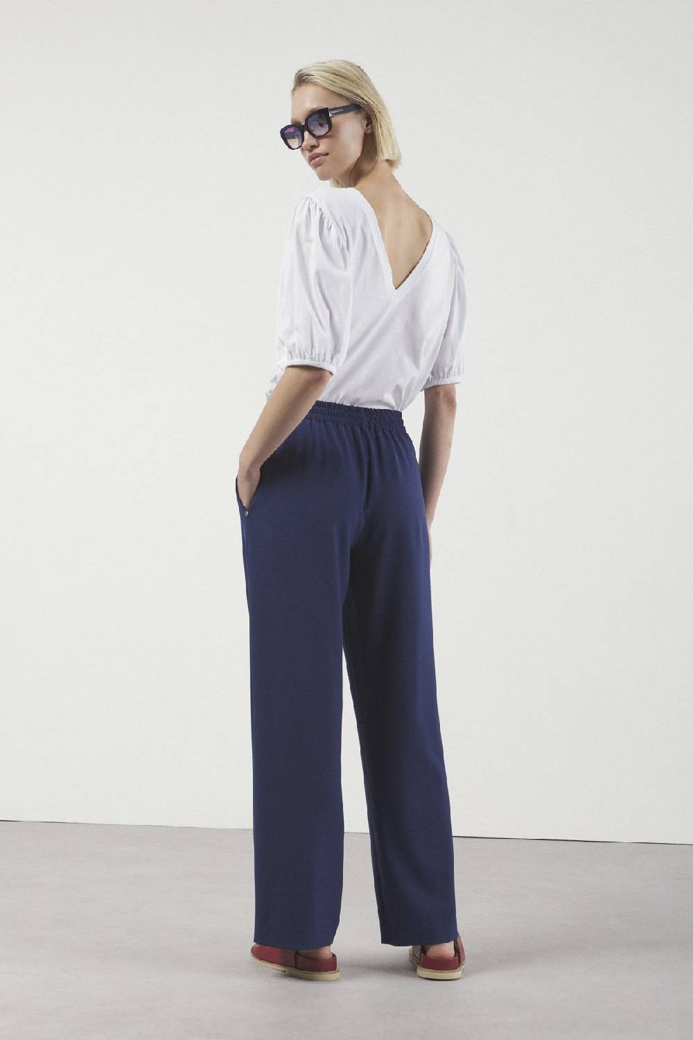 ottod'Ame Palazzo trousers Prezzo basso
