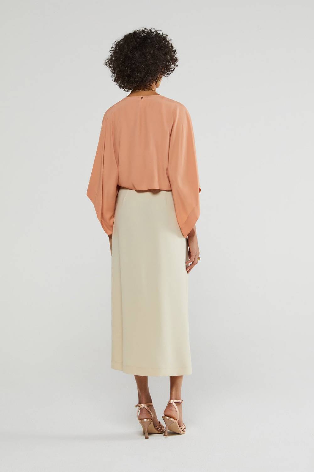 ottod'Ame Skirt with lace at the waist Latest stili
