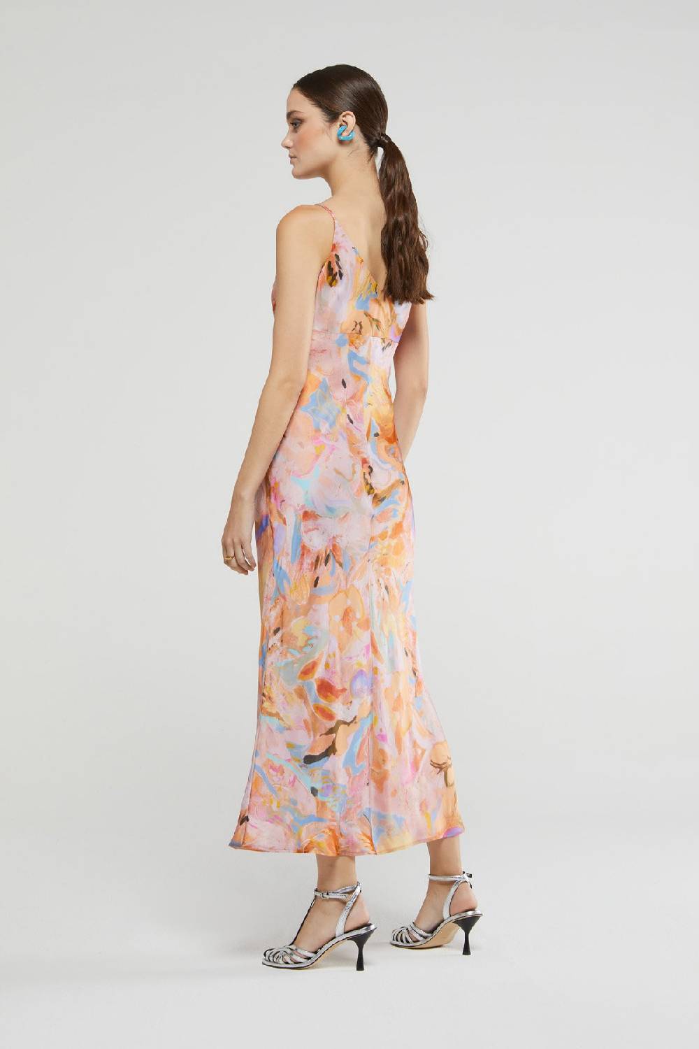 ottod'Ame Viscose long dress Fino al 65% di sconto