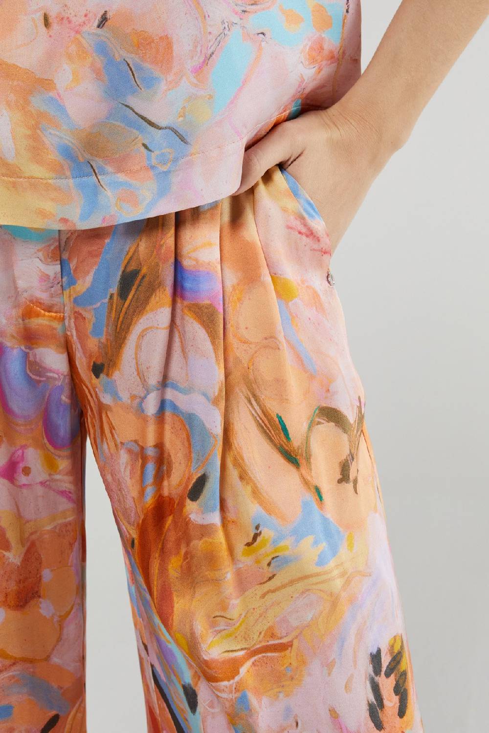 ottod'Ame Viscose palazzo trousers Only for today