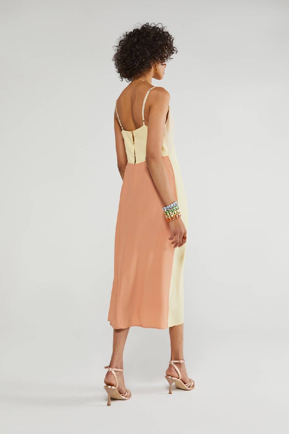 ottod'Ame Silk blend slip dress Officina