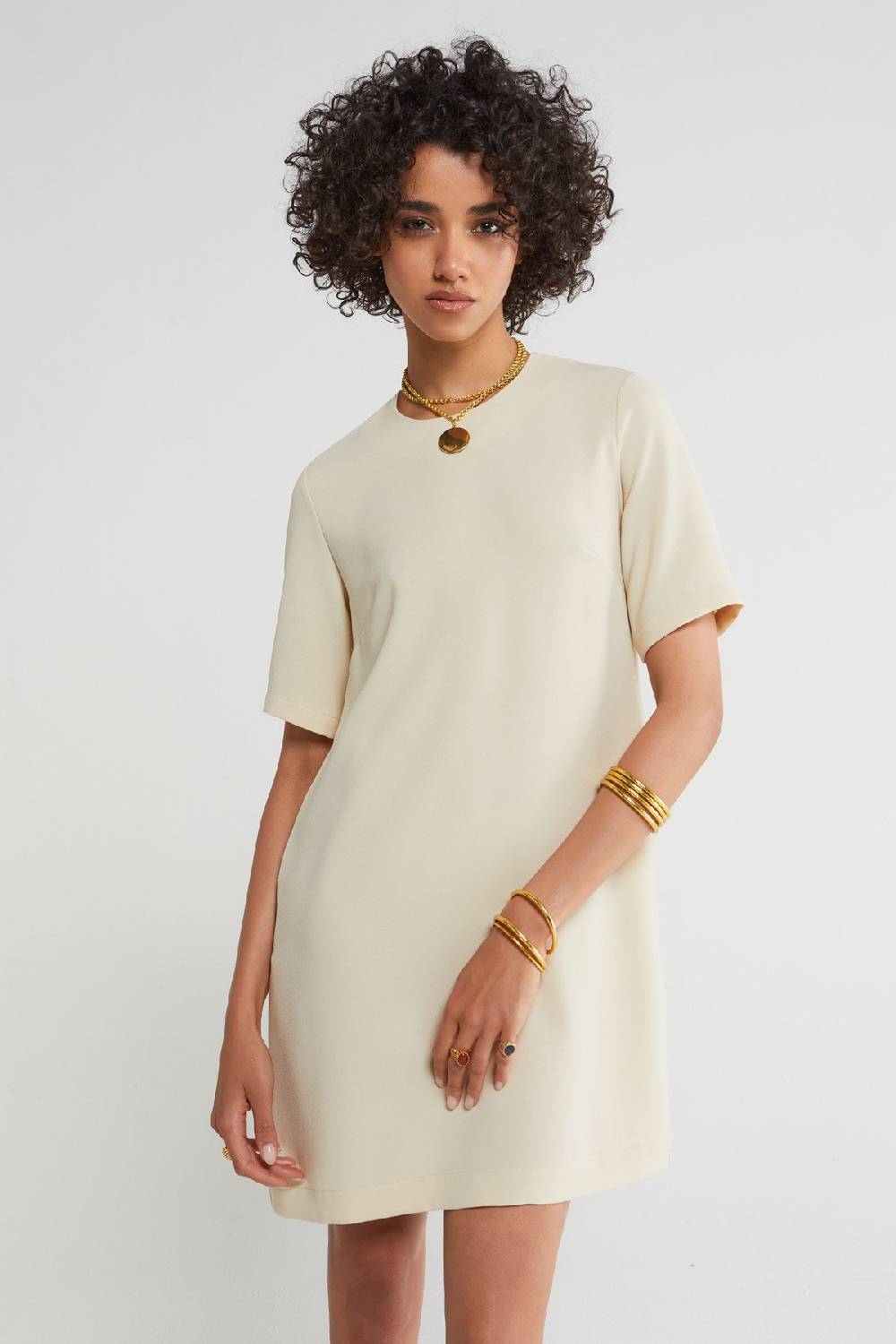 ottod'Ame Half-sleeve short dress Soddisfazione Garantita