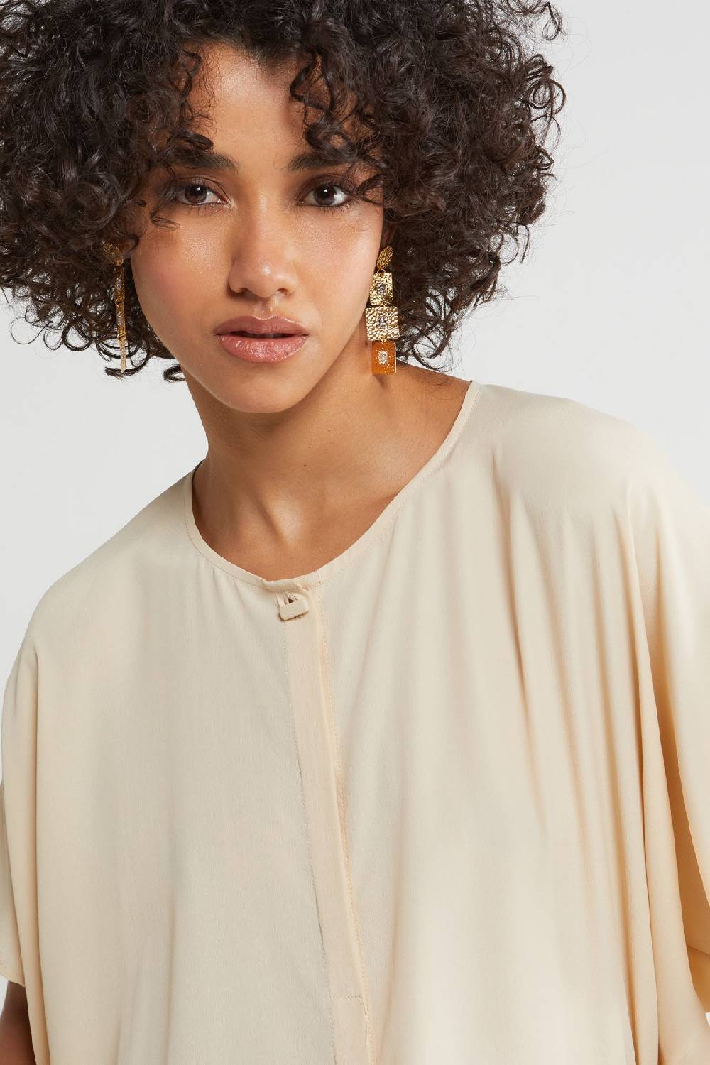 ottod'Ame Silk blend half-sleeve shirt Qualità Garantita