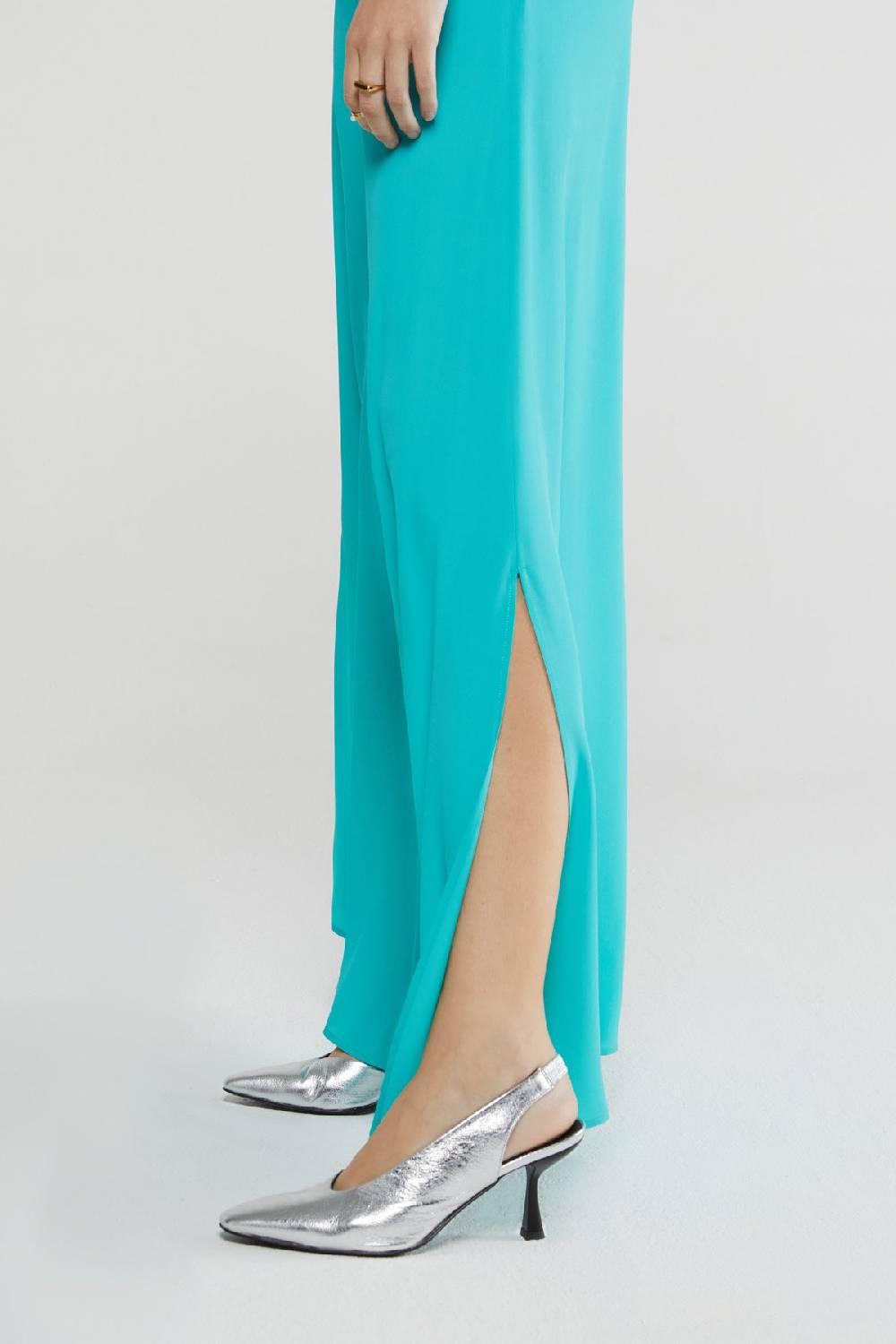 ottod'Ame Silk blend palazzo trousers Promozione Limitata