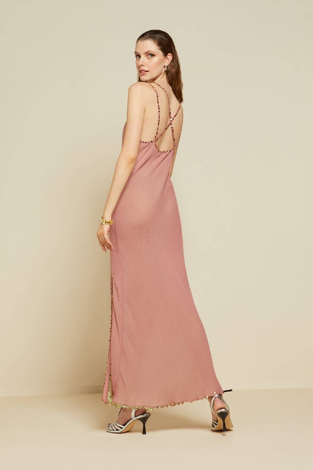 ottod'Ame Viscose slip dress Prezzo Ridotto