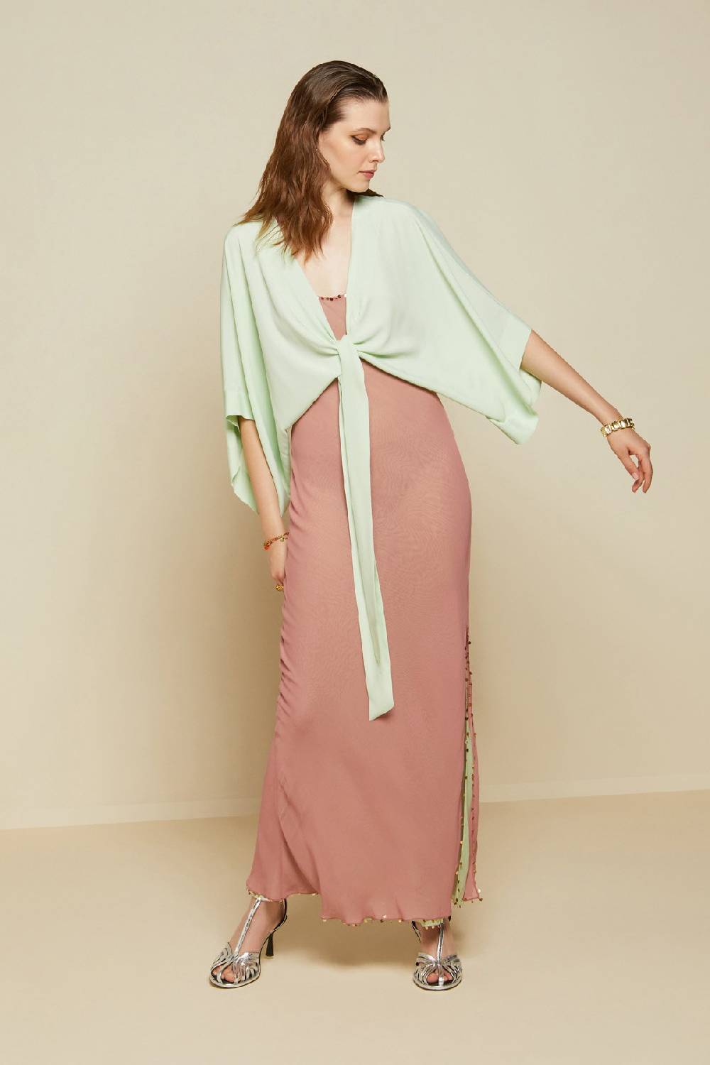 ottod'Ame Viscose slip dress Prezzo Ridotto