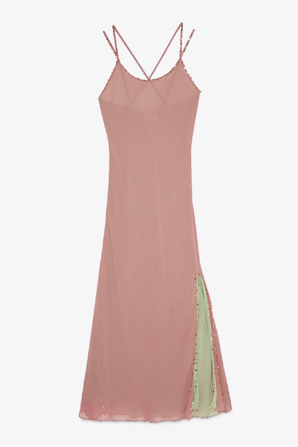 ottod'Ame Viscose slip dress Prezzo Ridotto