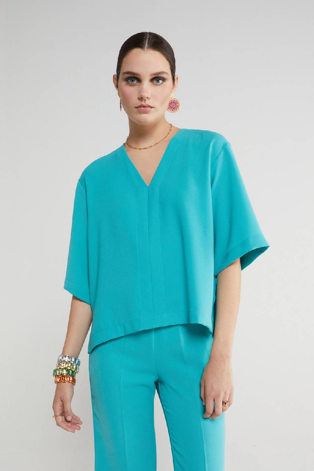 ottod'Ame Fluid V-neck sweater Sottocosto