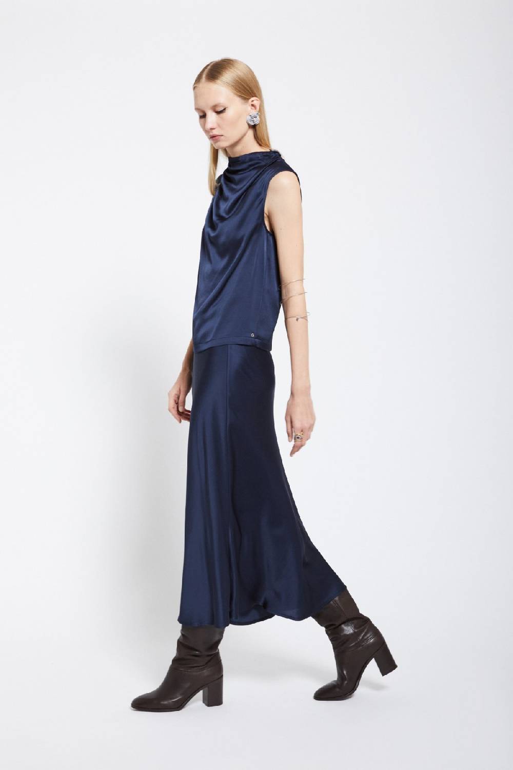 ottod'Ame Viscose long skirt