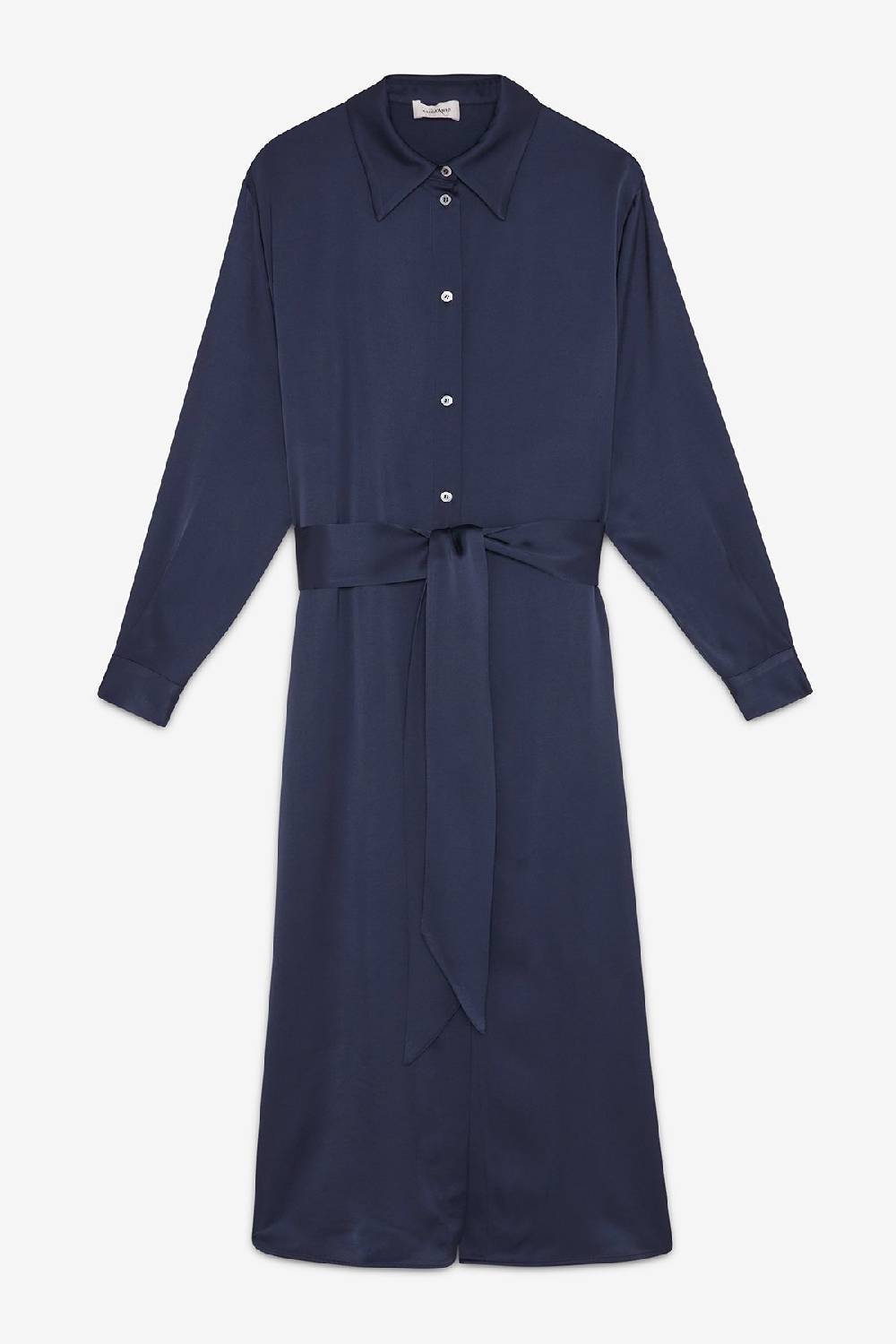 ottod'Ame Viscose long chemisier with sash Outlet