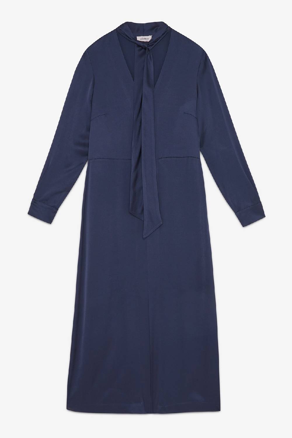 ottod'Ame Viscose long dress with V neck Saldi