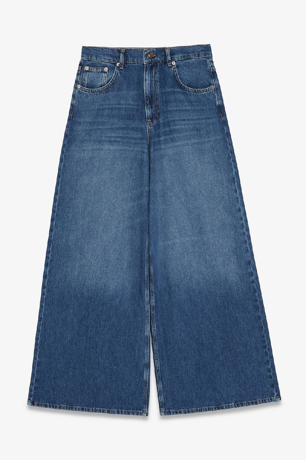 ottod'Ame Jeans Wide Low Rise Vendita Economica