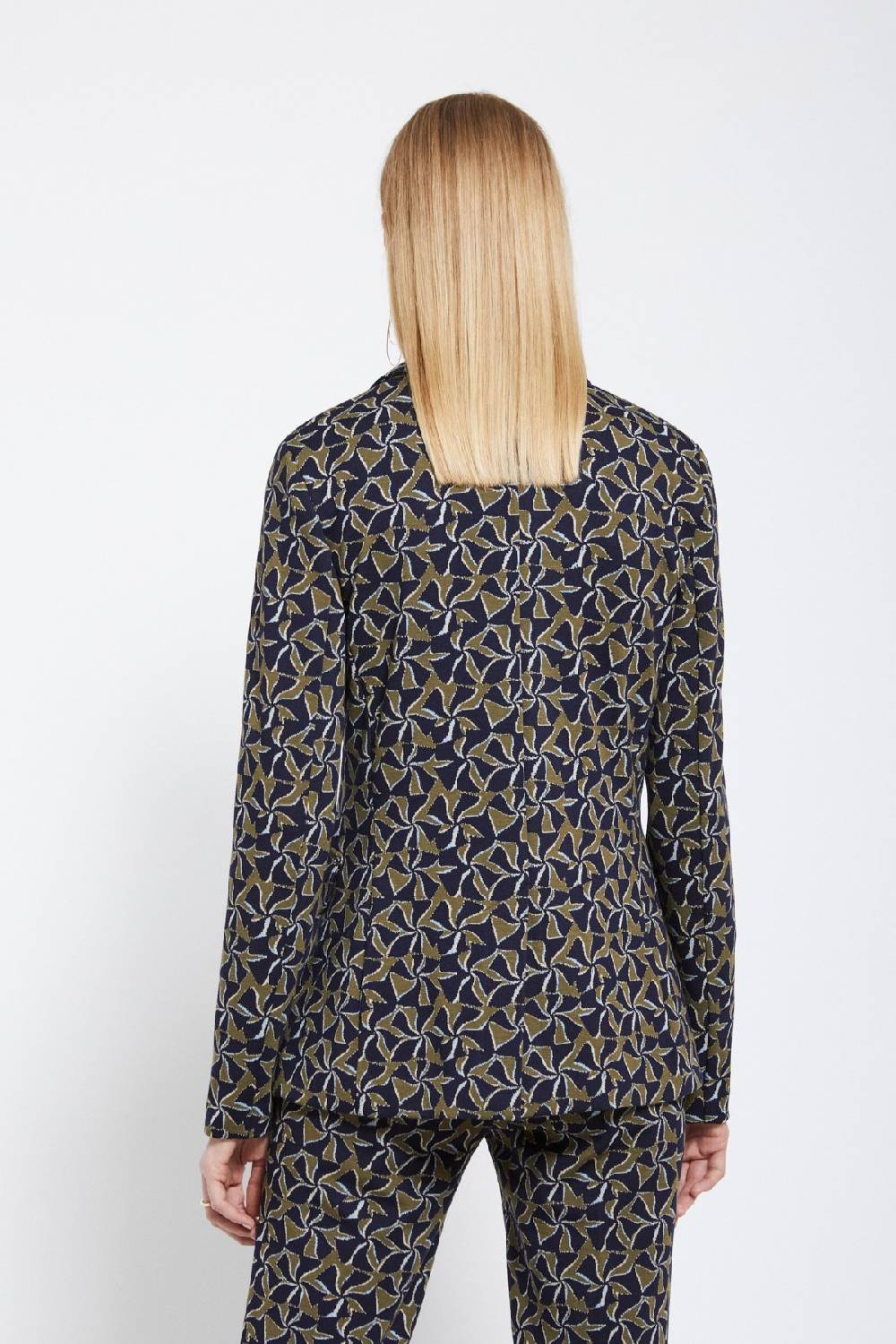ottod'Ame Printed fit jacket Negozio online di fabbrica