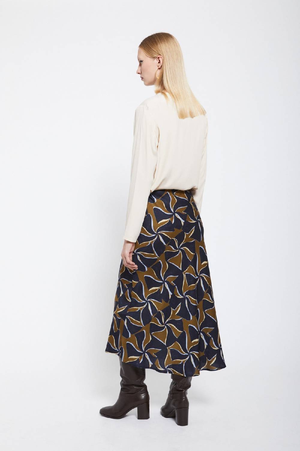 ottod'Ame Viscose midi skirt Comprare a buon mercato