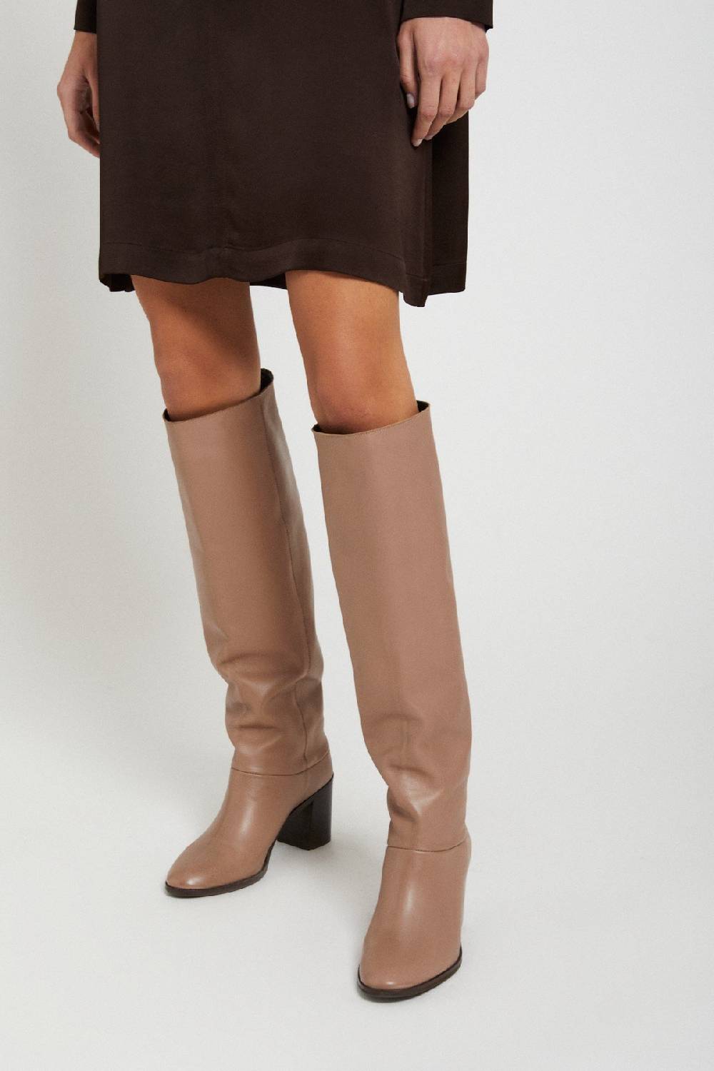 ottod'Ame Leather high boots Offerta migliore