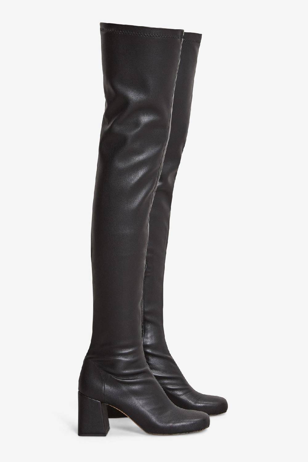 ottod'Ame Leather over-the-knee boots Online Outlet
