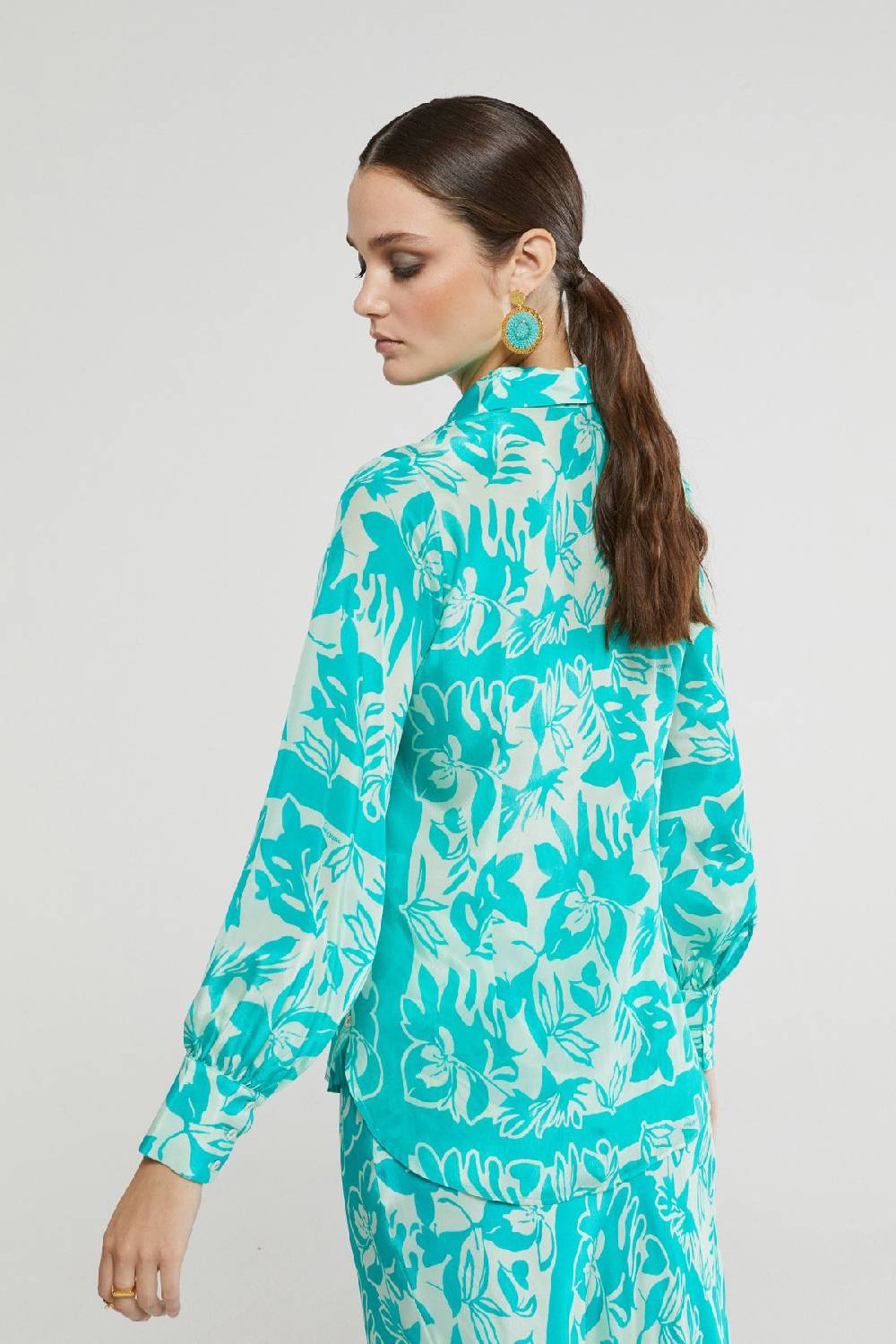 ottod'Ame Printed viscose shirt Prezzo basso