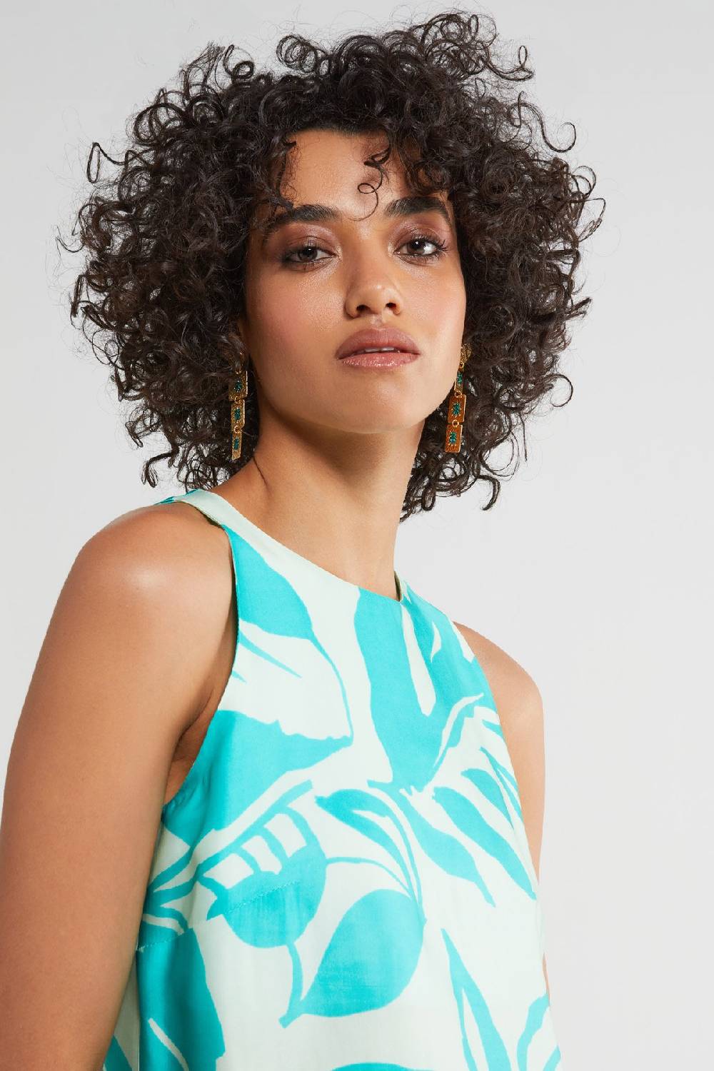 ottod'Ame Printed viscose short dress Offerta settimanale