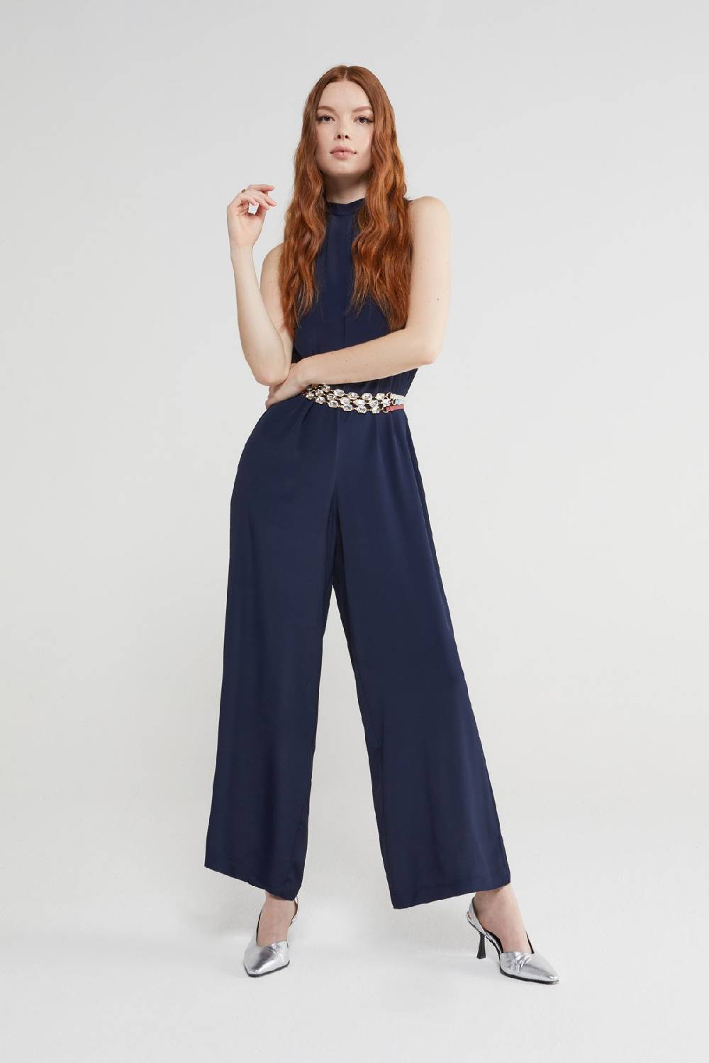 ottod'Ame Silk blend jumpsuit Fino al 50% di sconto