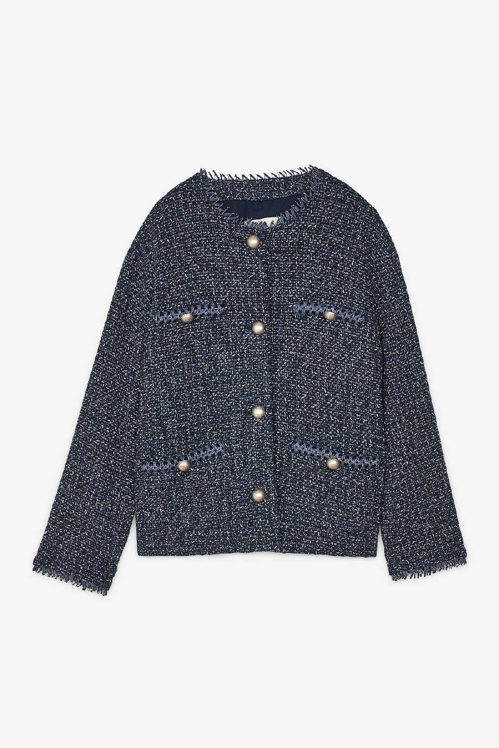 ottod'Ame Tweed jacket with buttons Discount Store per i nuovi prodotti