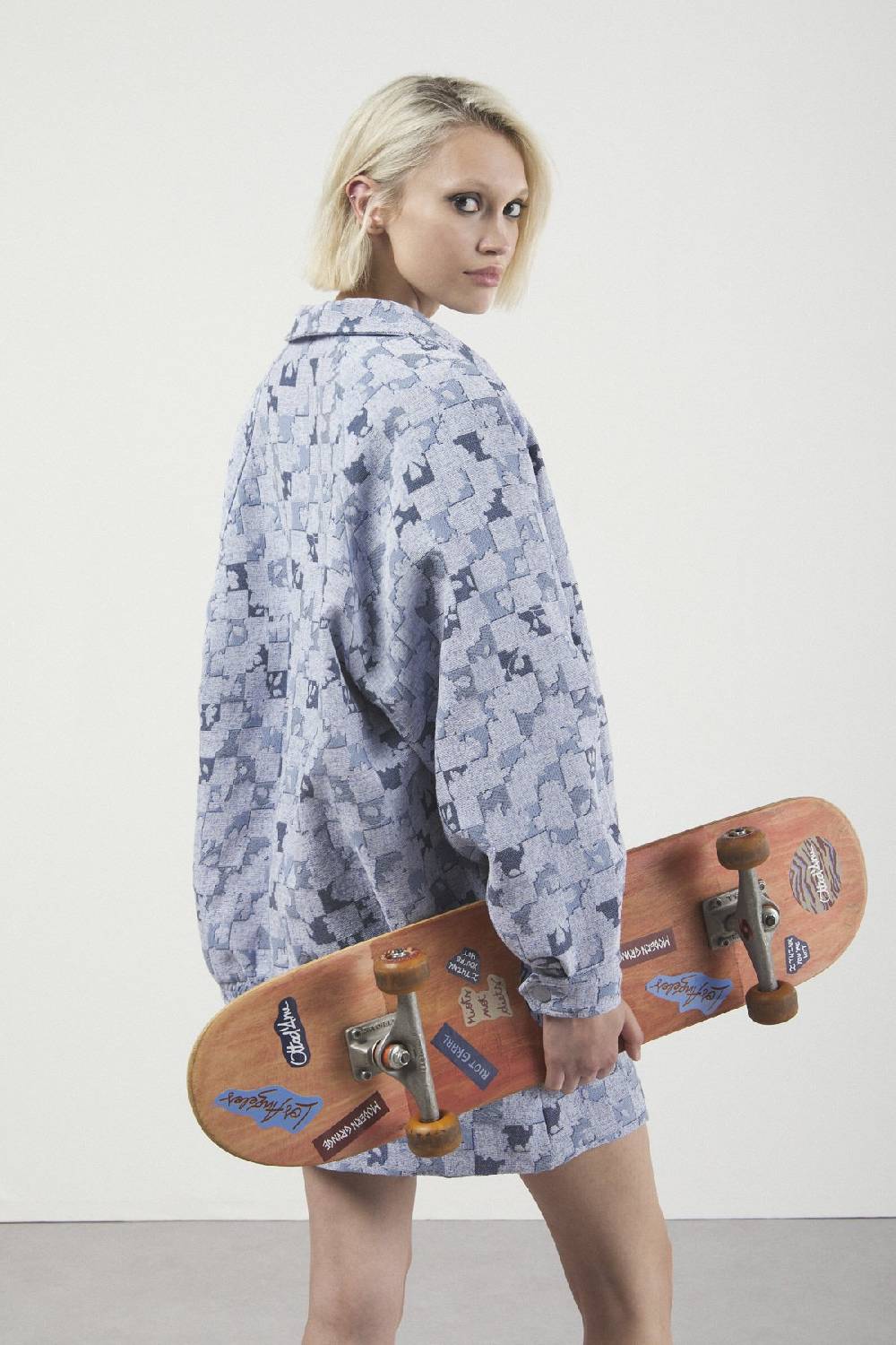 ottod'Ame Printed jacket Enormi sconti