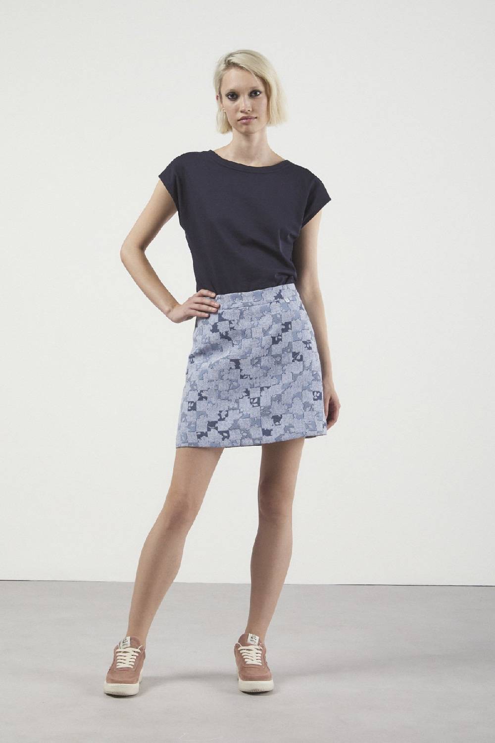 ottod'Ame Printed skirt