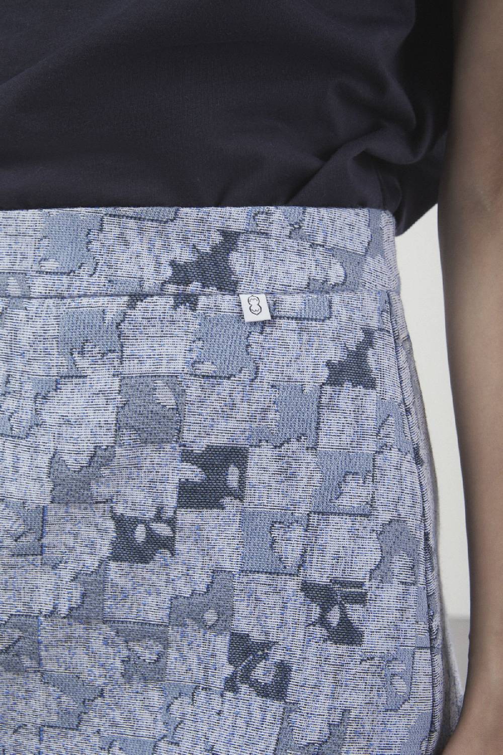 ottod'Ame Printed skirt Officina