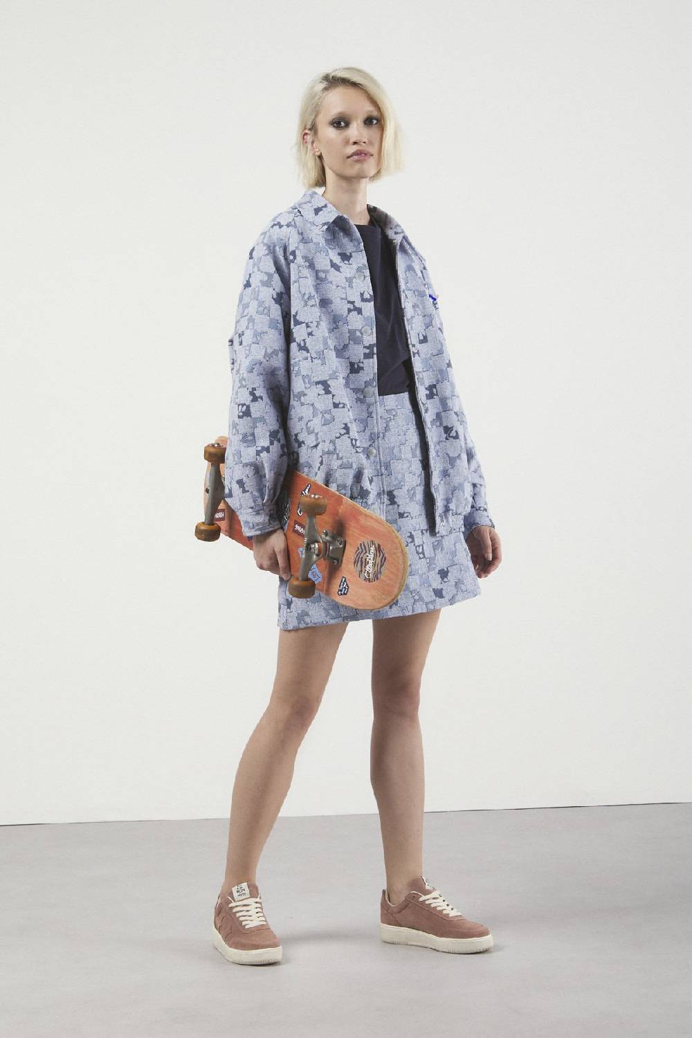 ottod'Ame Printed skirt Officina