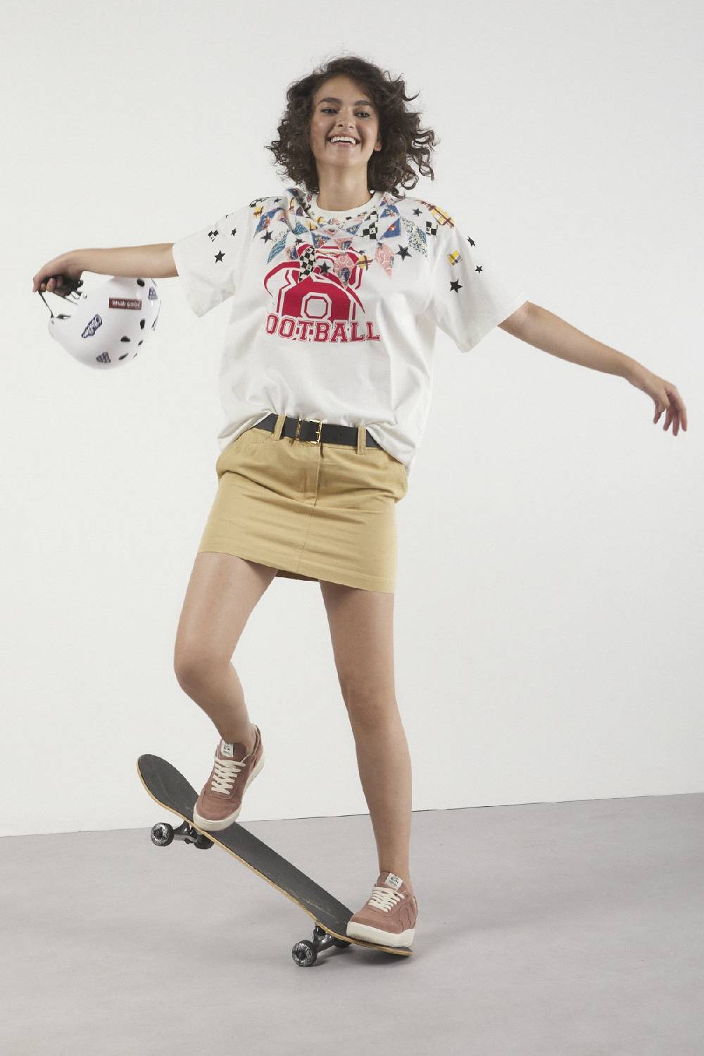 ottod'Ame Linen blend skirt