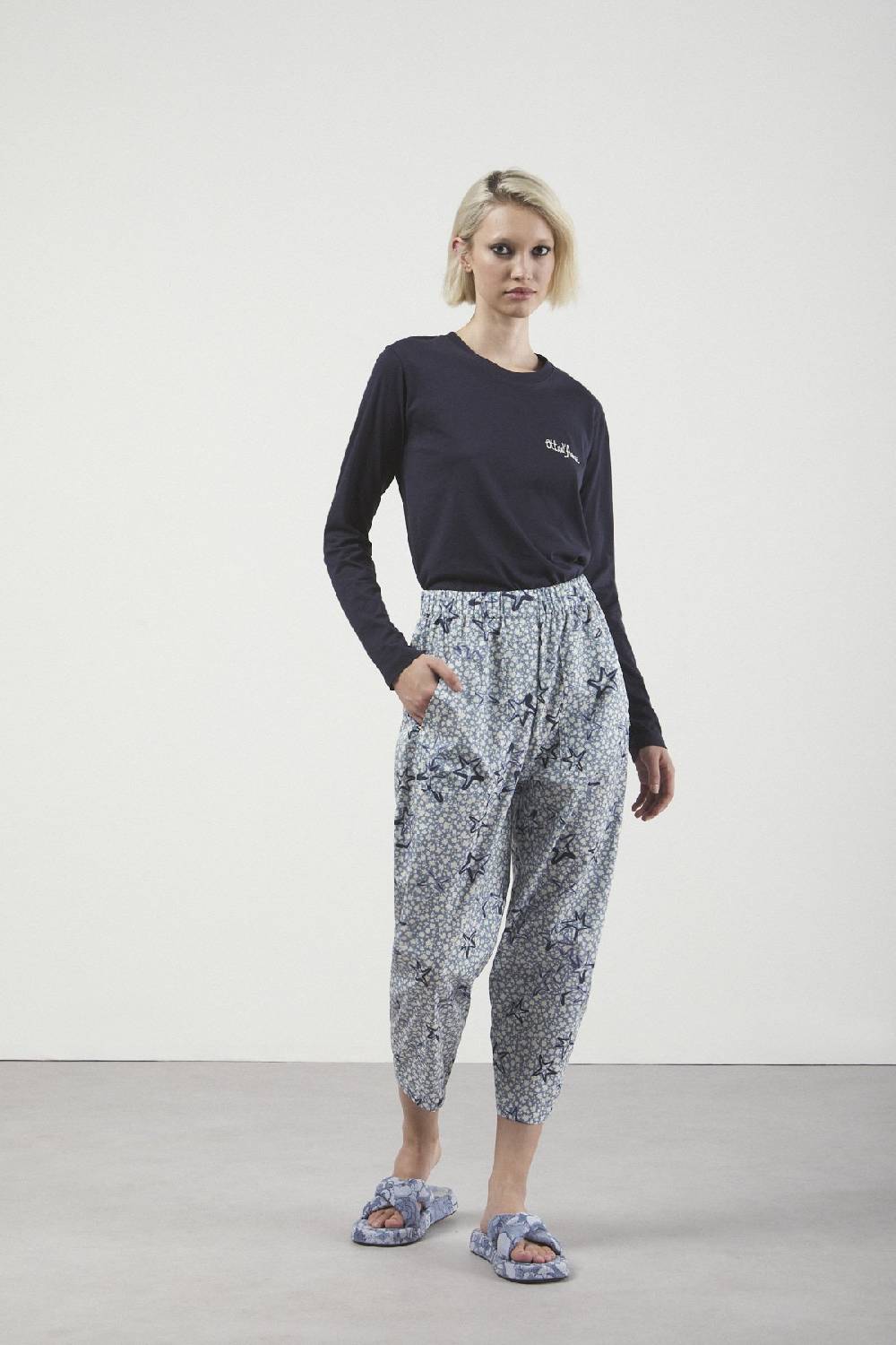 ottod'Ame Cotton trousers
