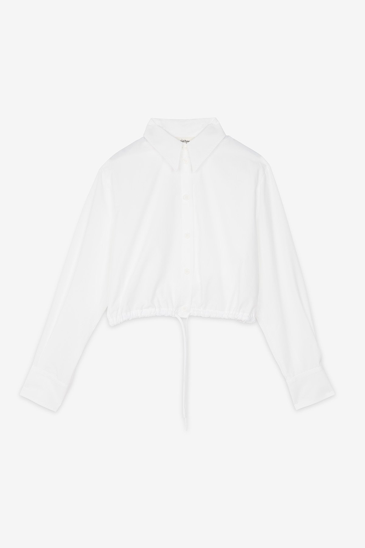 ottod'Ame Poplin cropped shirt Pezzi Unici