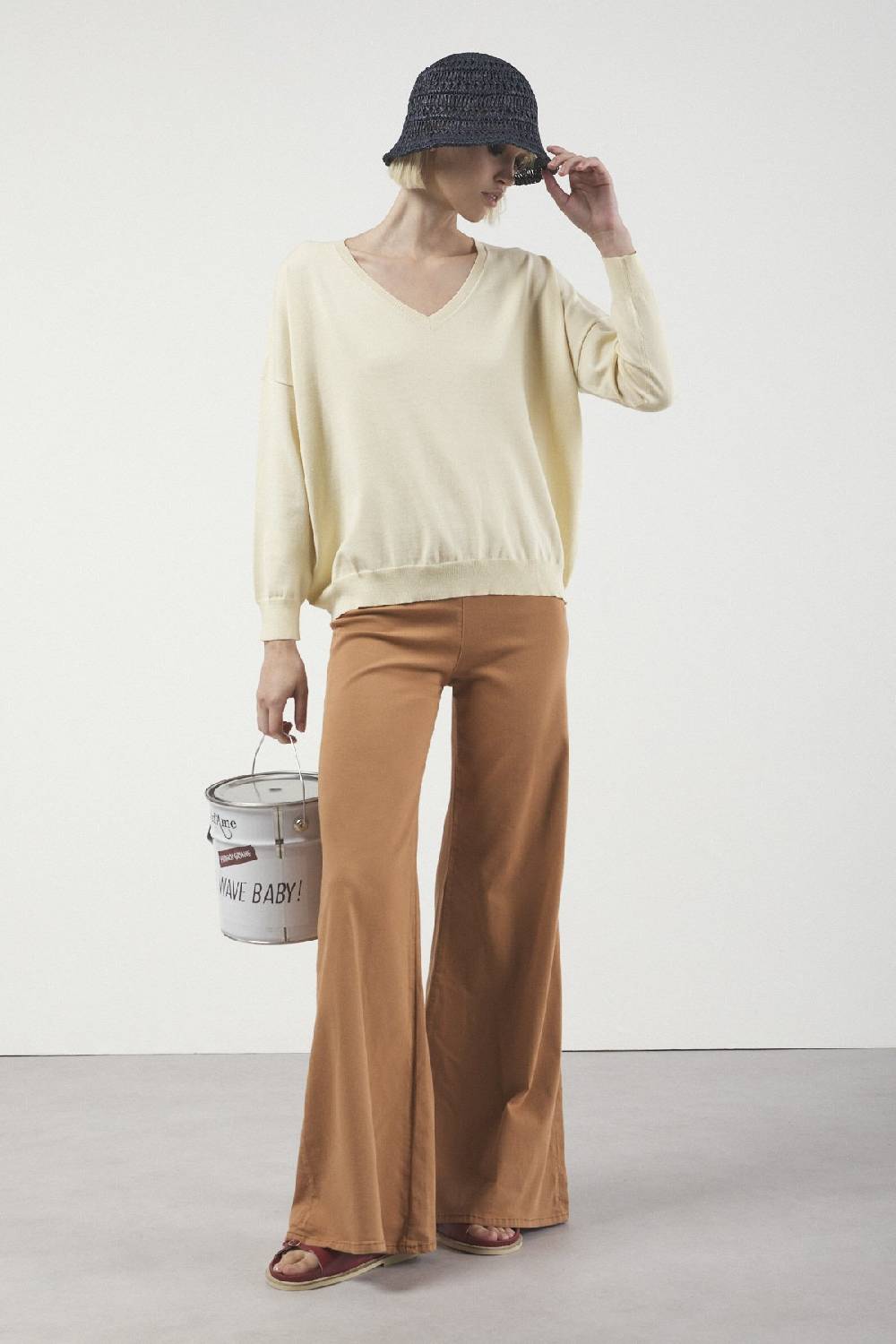 ottod'Ame Viscose blend smooth sweater