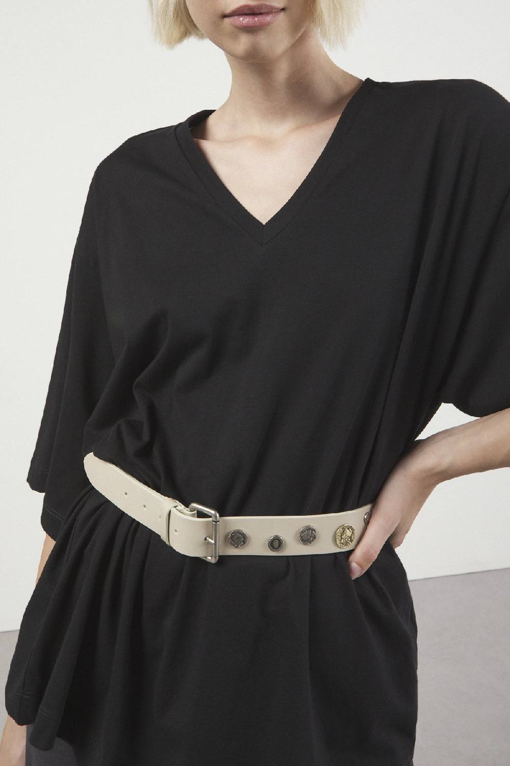 ottod'Ame Leather belt Prezzo Ridotto