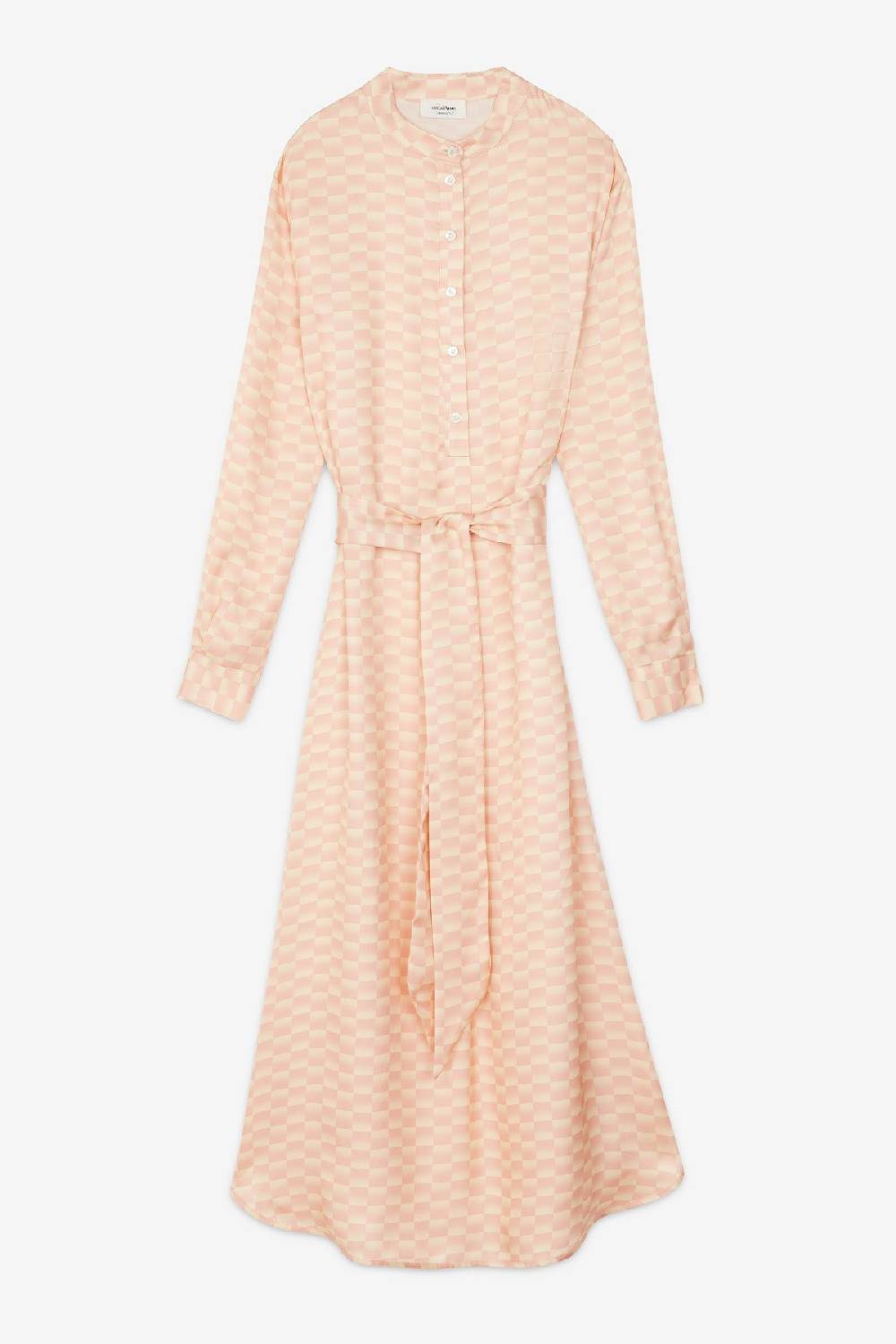 ottod'Ame Viscose long dress with sash Offerte