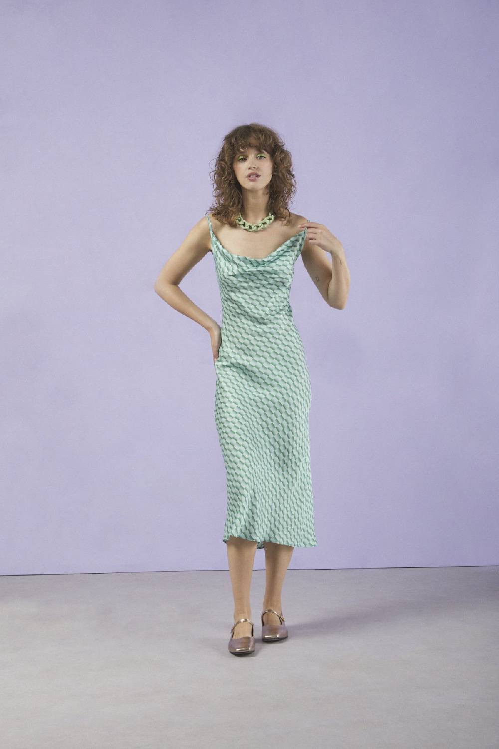 ottod'Ame Viscose long dress Hotsell