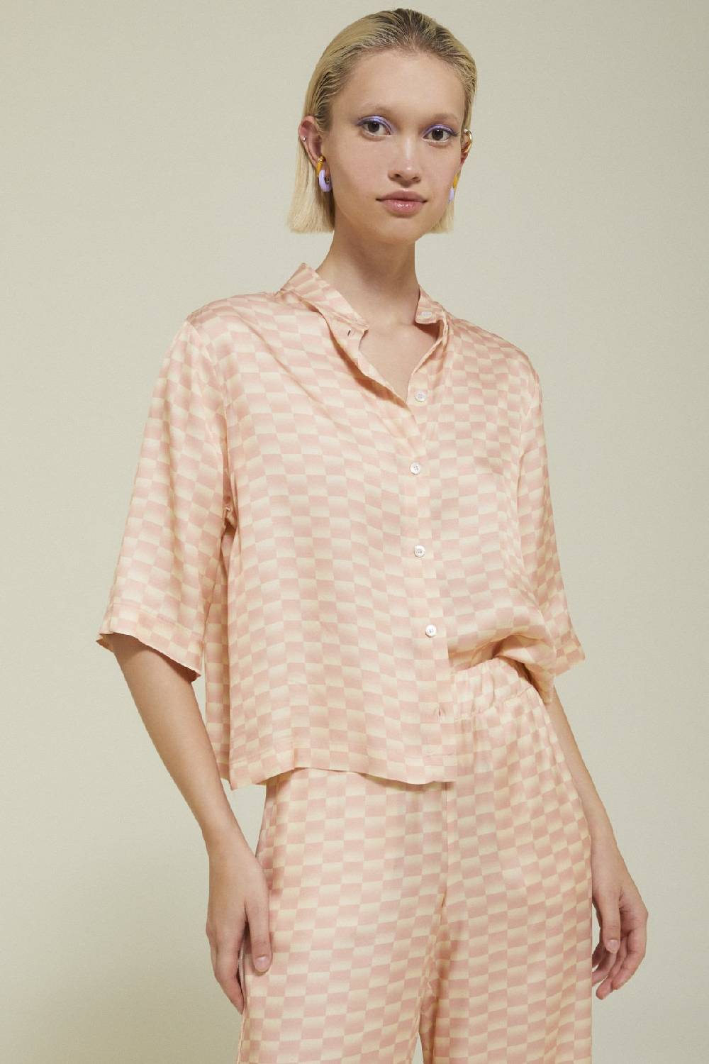 ottod'Ame Viscose shirt Vendita Calda