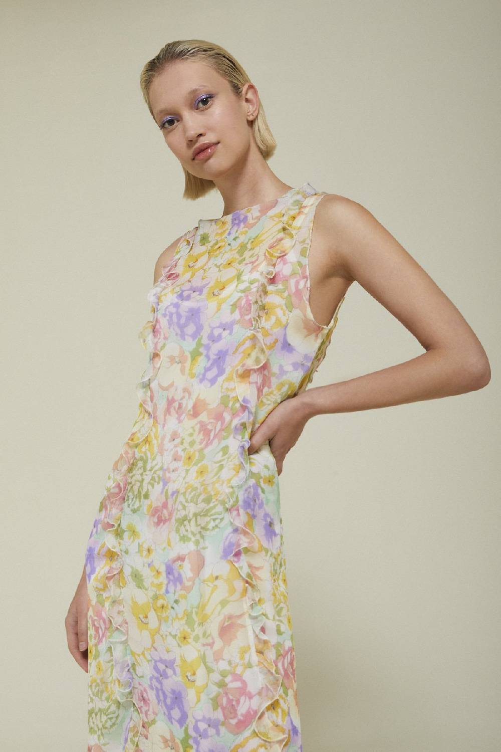 ottod'Ame Viscose midi dress Nuova