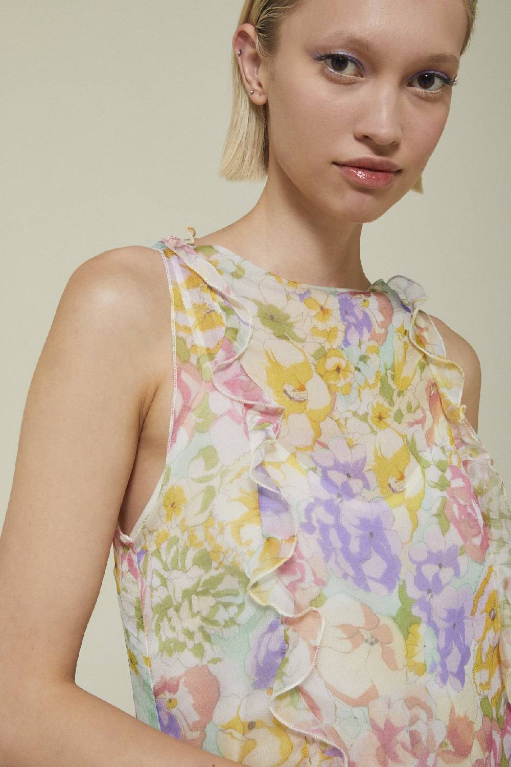 ottod'Ame Viscose midi dress Nuova