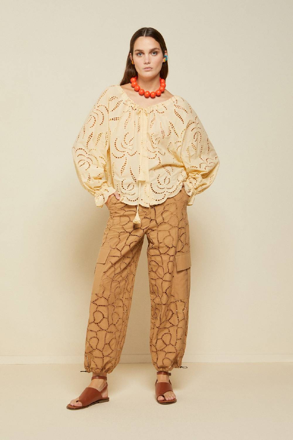 ottod'Ame Broderie anglaise shirt Offerta Anniversario