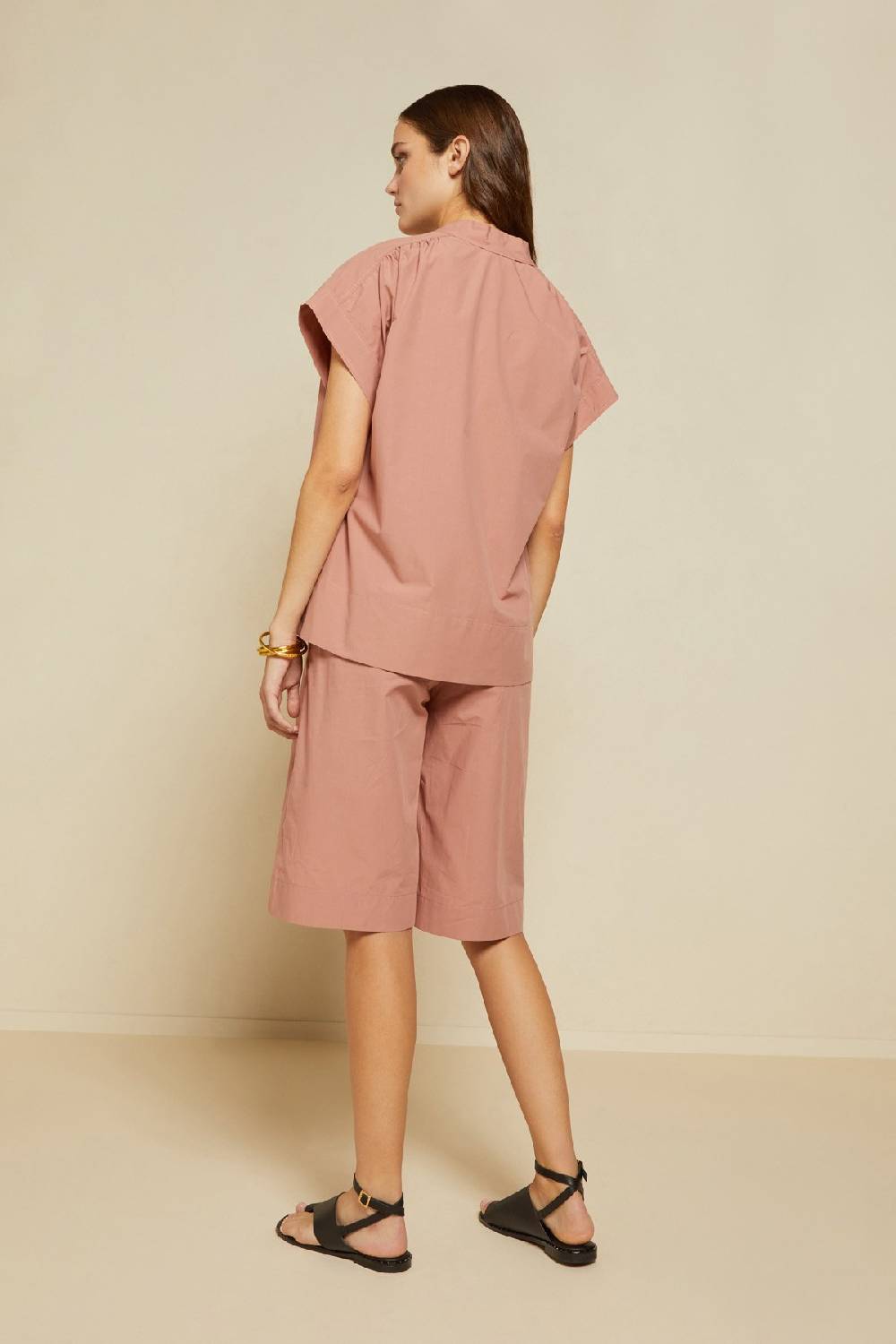 ottod'Ame Poplin culottes Smaltimento dello stoccaggio