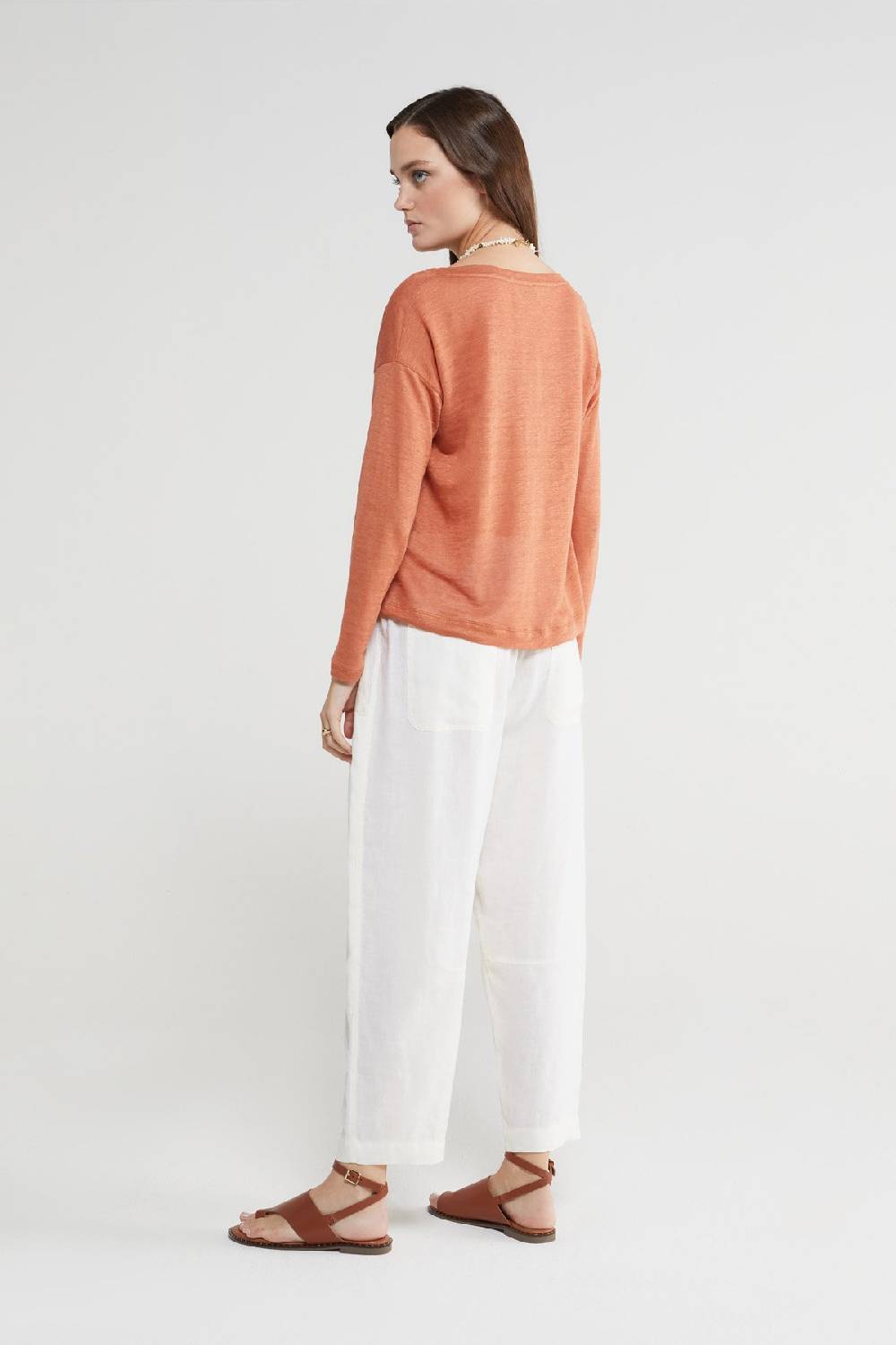ottod'Ame Linen sweater Vendita calda