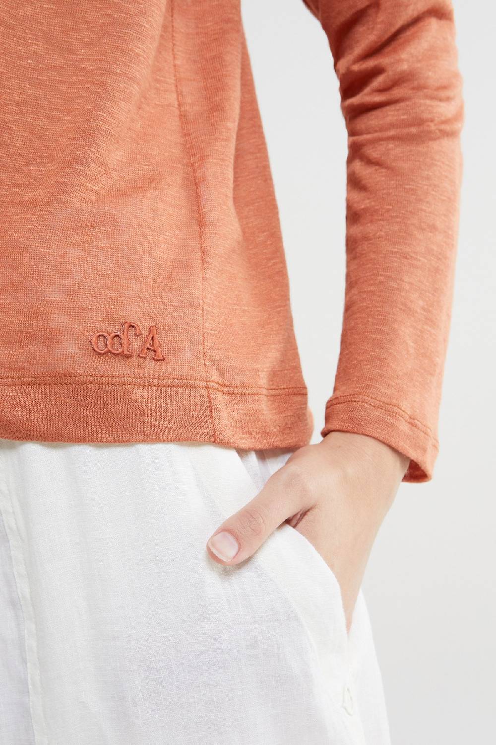 ottod'Ame Linen sweater Vendita calda