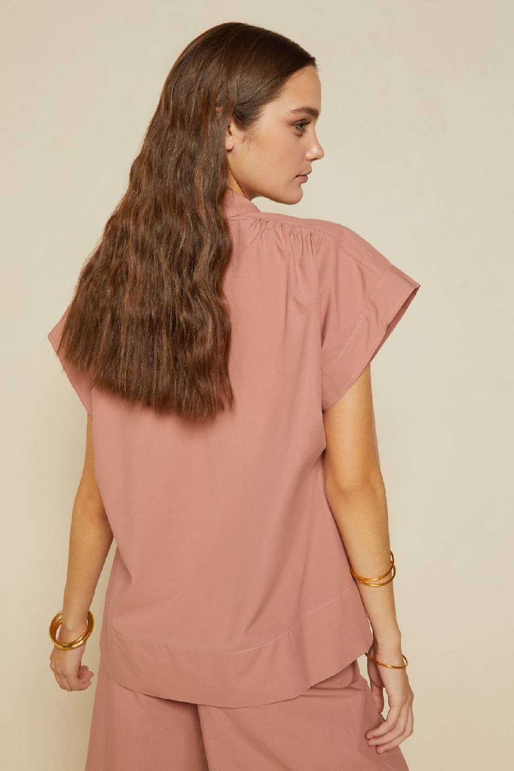 ottod'Ame Poplin V-neck sweater Offerta temporanea