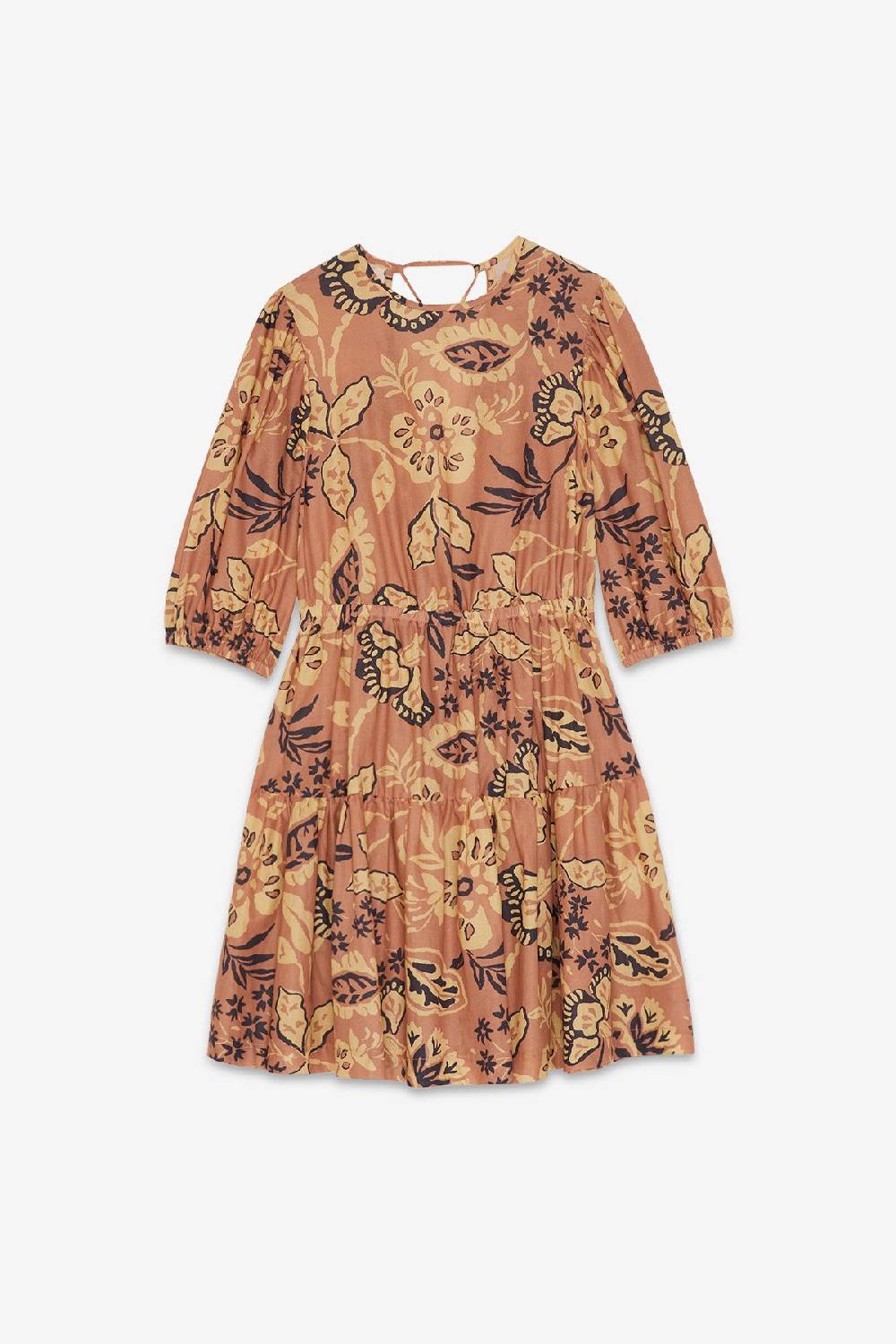 ottod'Ame Cotton short dress with laces Grandi sconti