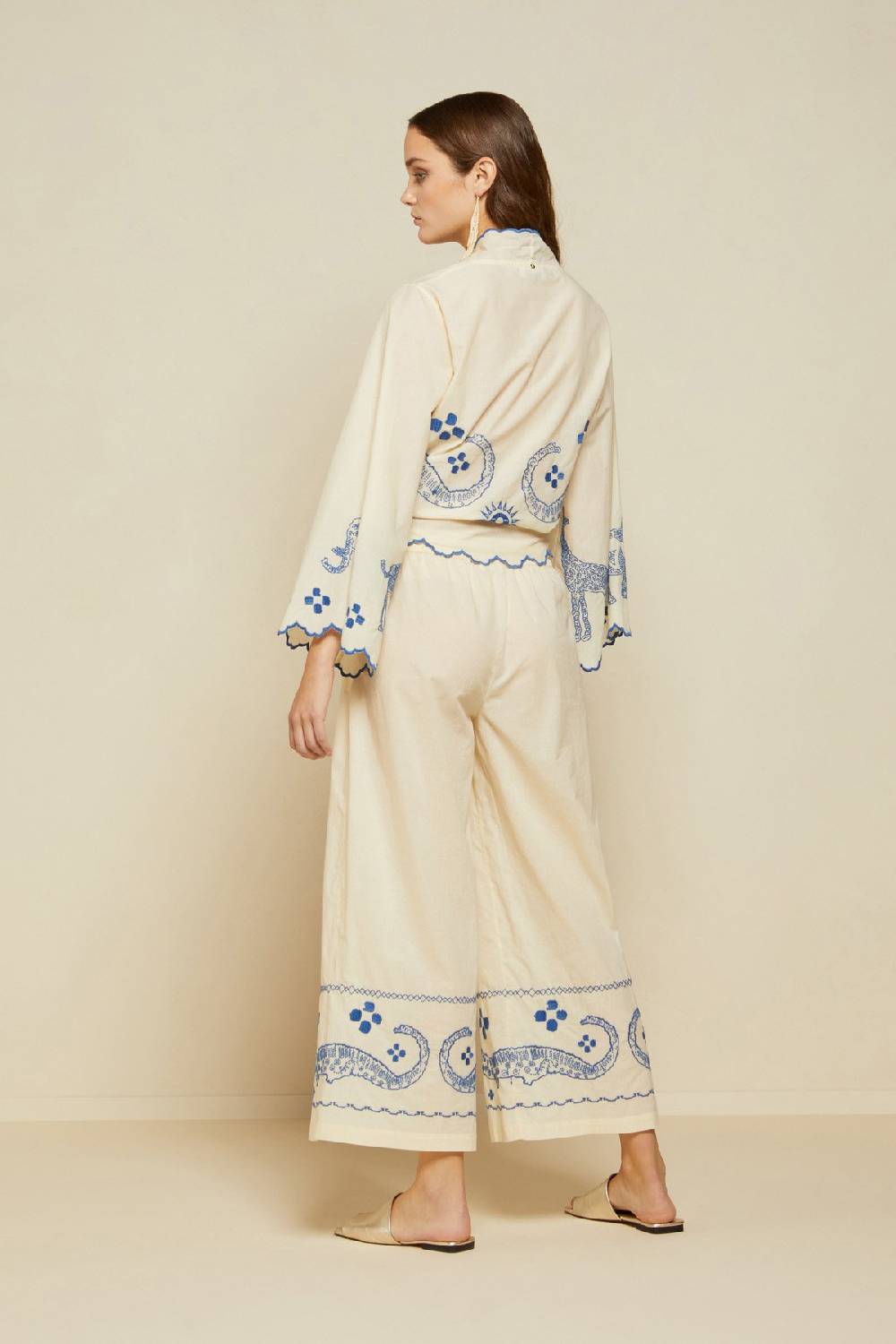 ottod'Ame Wide trousers with drawstring Nuovi prodotti