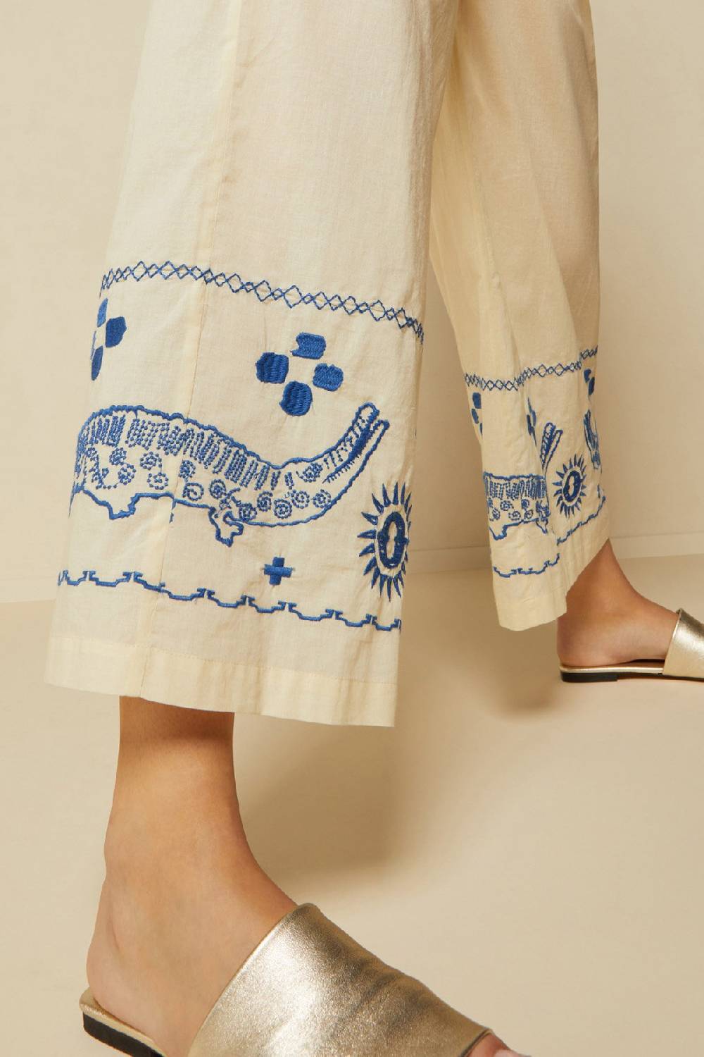 ottod'Ame Wide trousers with drawstring Nuovi prodotti