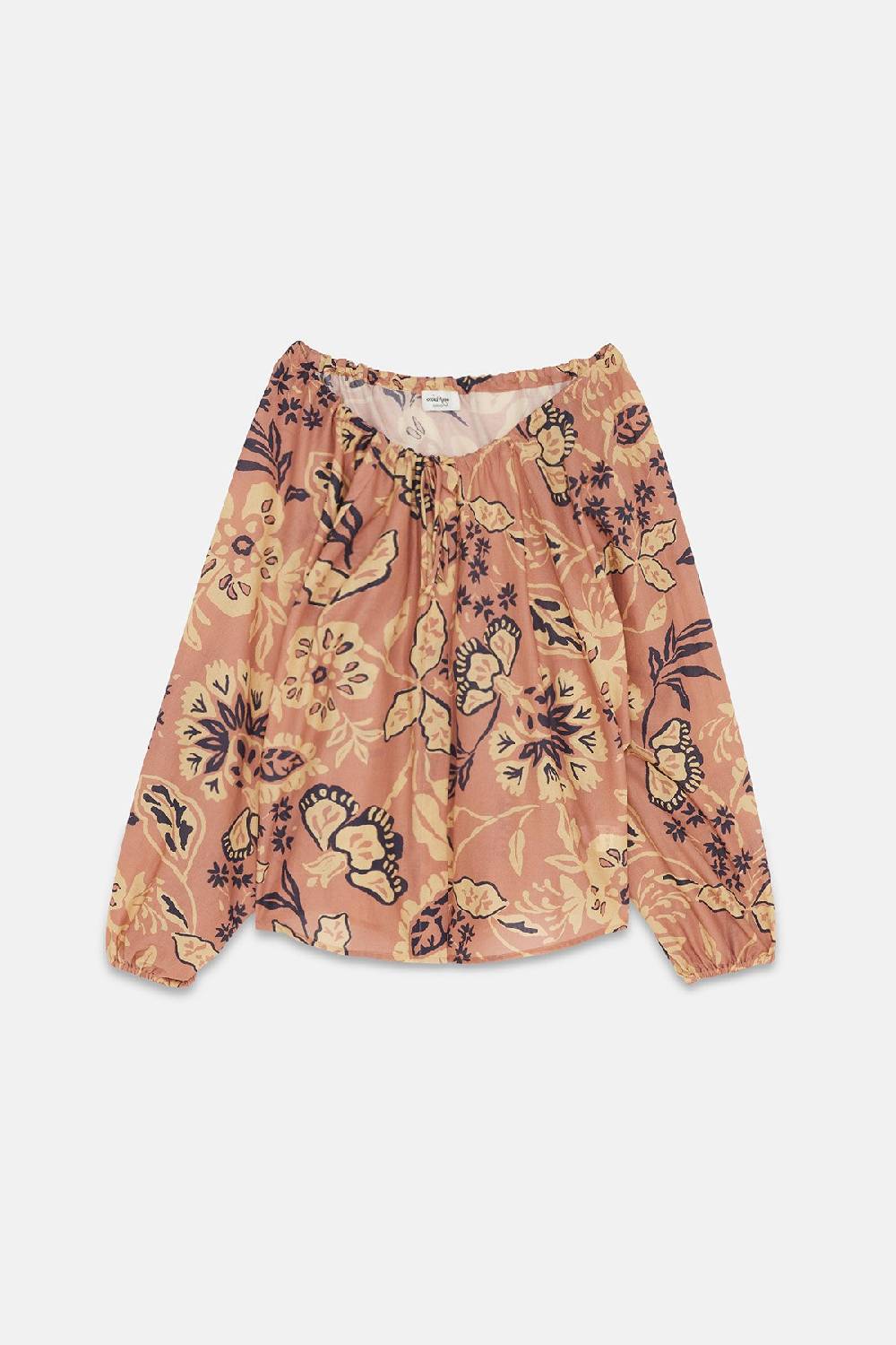 ottod'Ame Cotton shirt with balloon sleeves Comprane uno, ottenene uno gratis