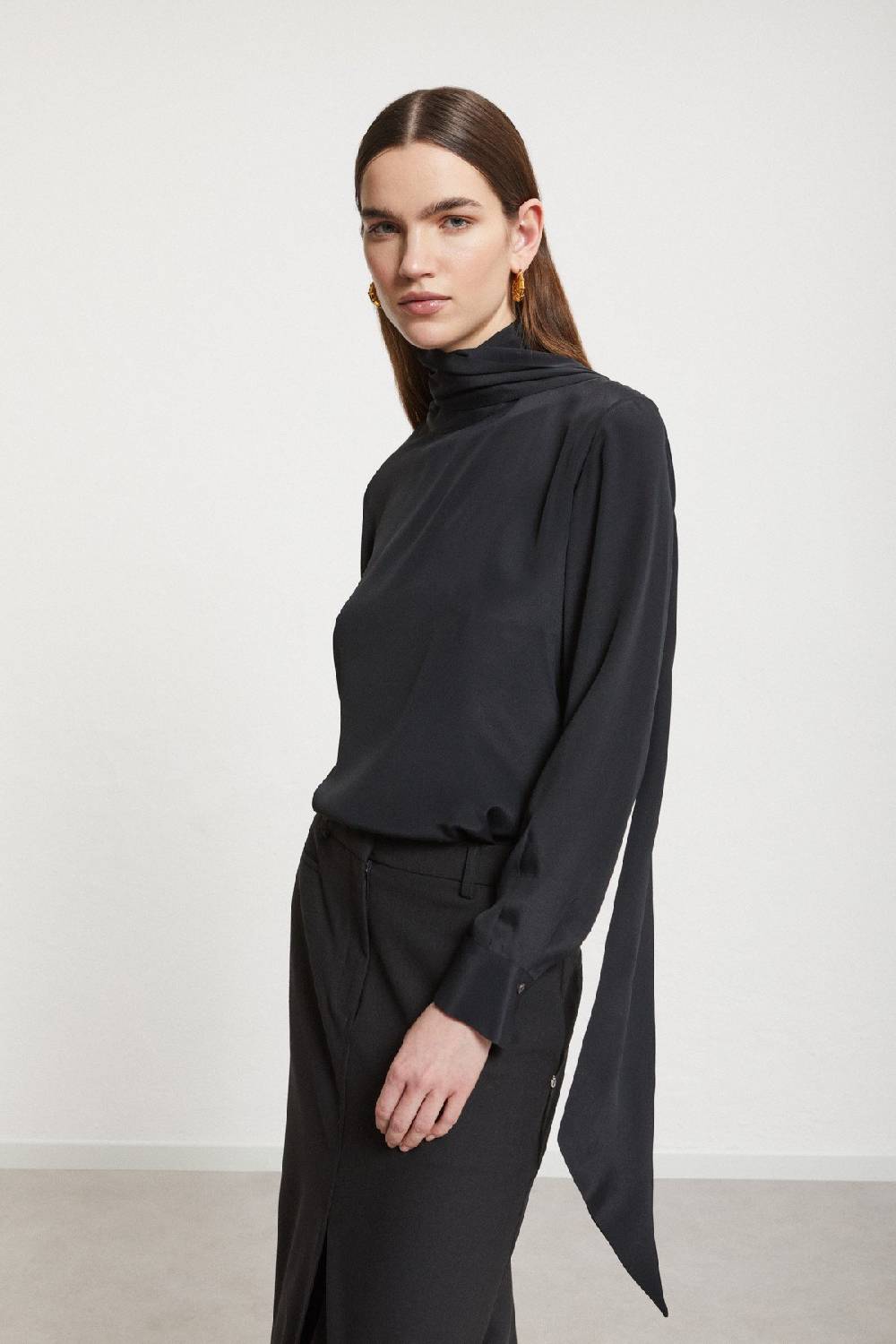 ottod'Ame Silk-blend blouse Enormi risparmi