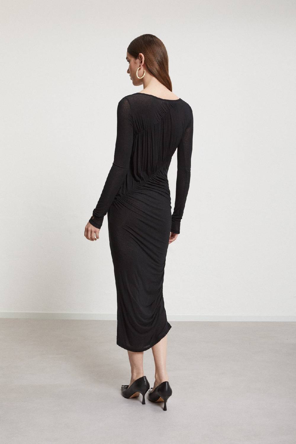 ottod'Ame Stretch viscose long dress ACQUISTA ORA