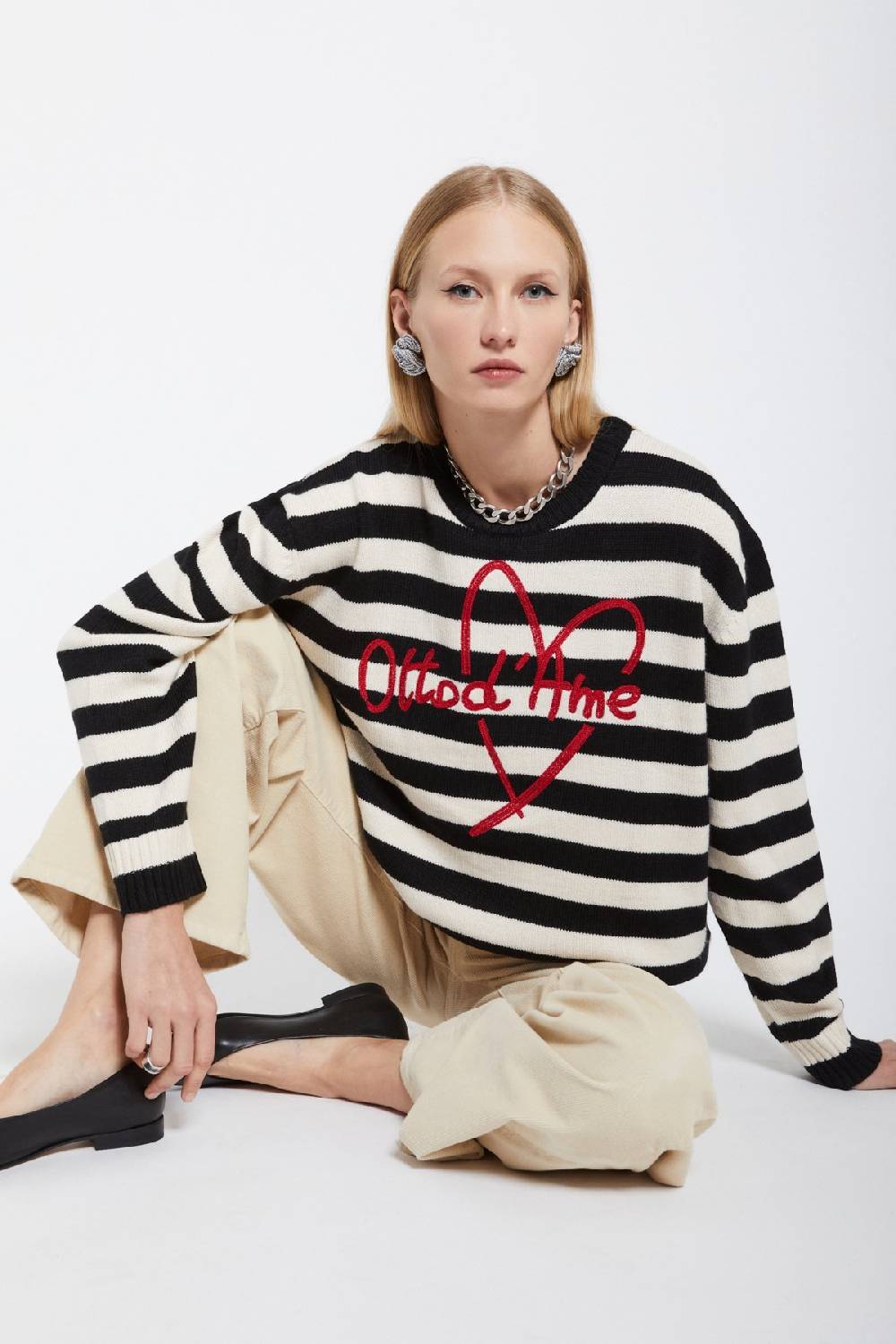 ottod'Ame Wool blend sweater Discount Store per i nuovi prodotti